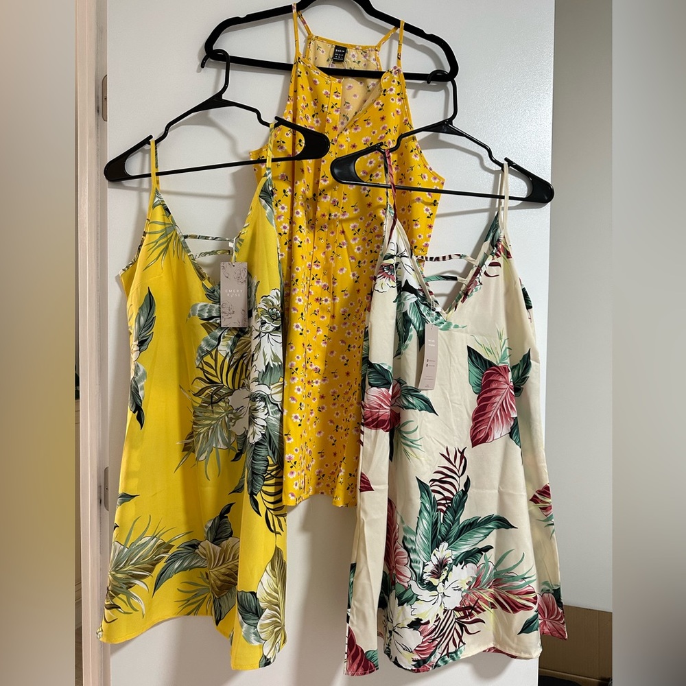 Bundle of 3 summer dresses